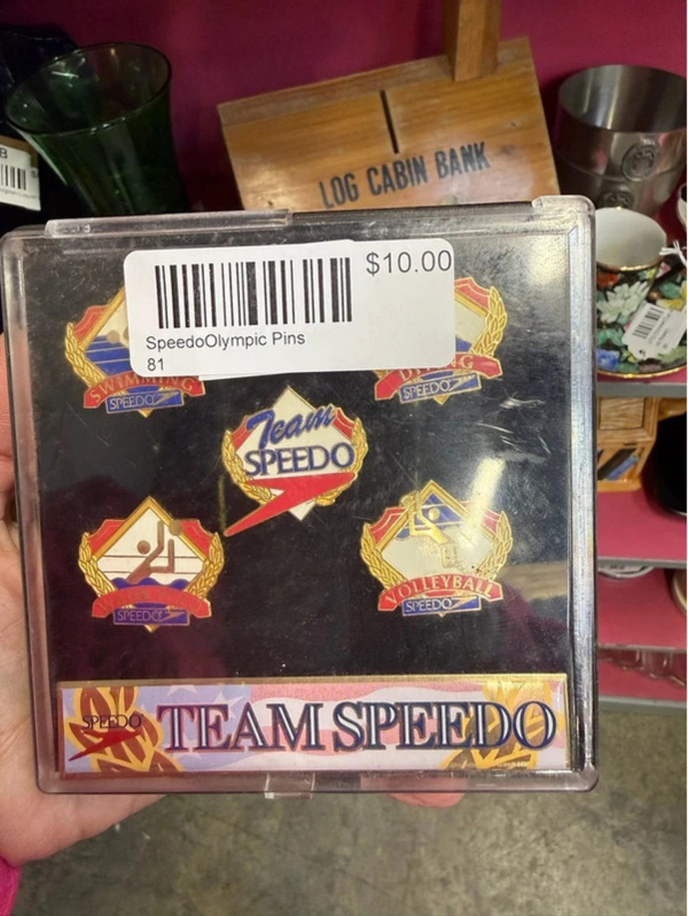 1996 Atlanta Olympic speedo pin set
